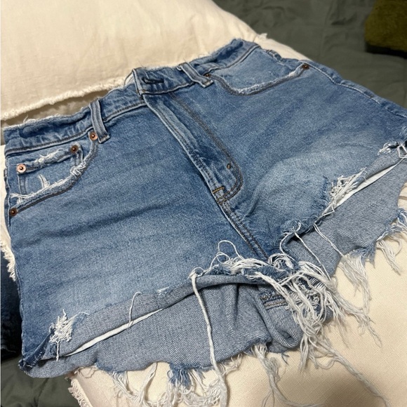 Abercrombie denim shorts high rise - Picture 3 of 3